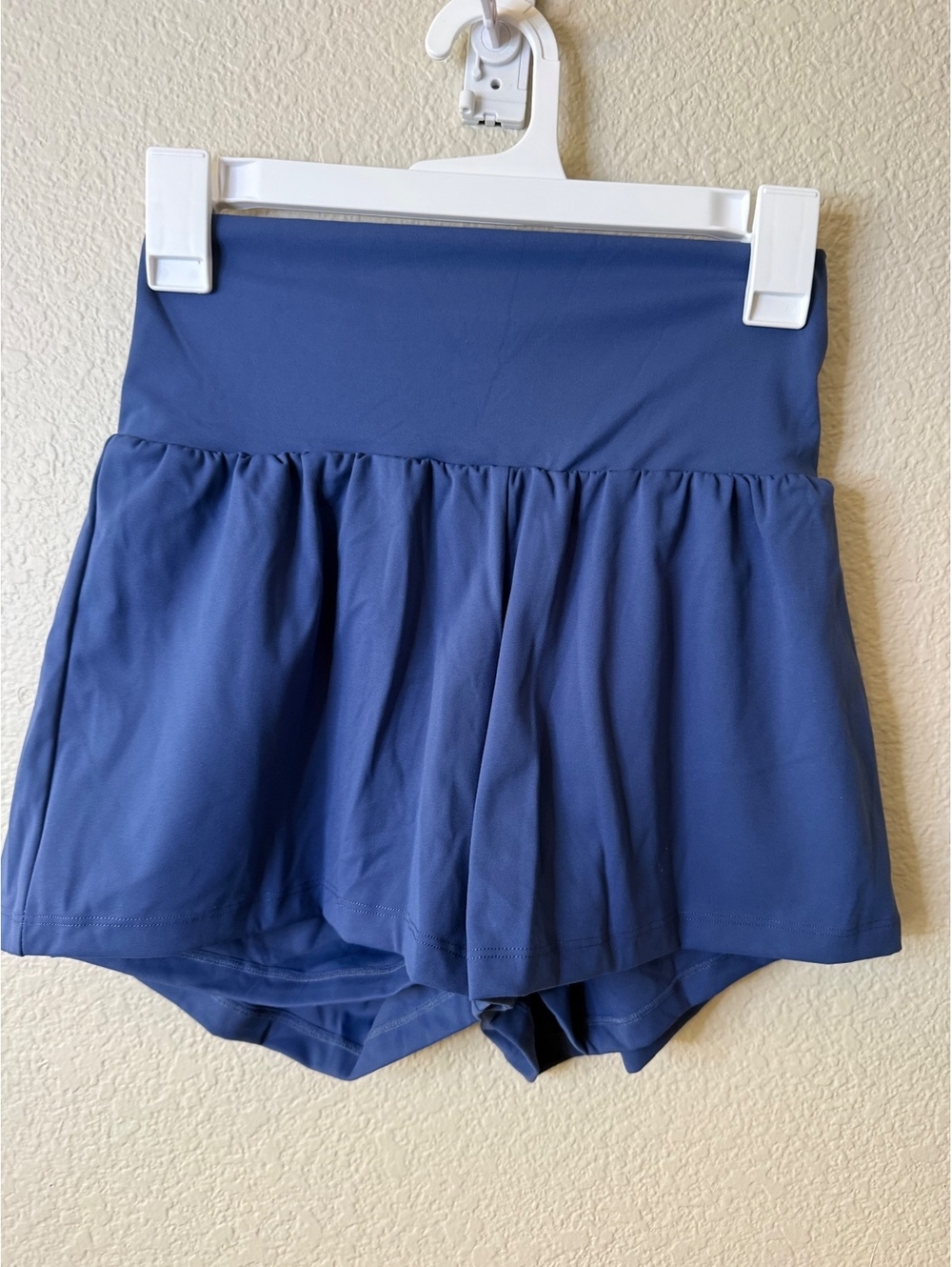 Halara Small Navy 3” Double Lined Shorts with Pocket